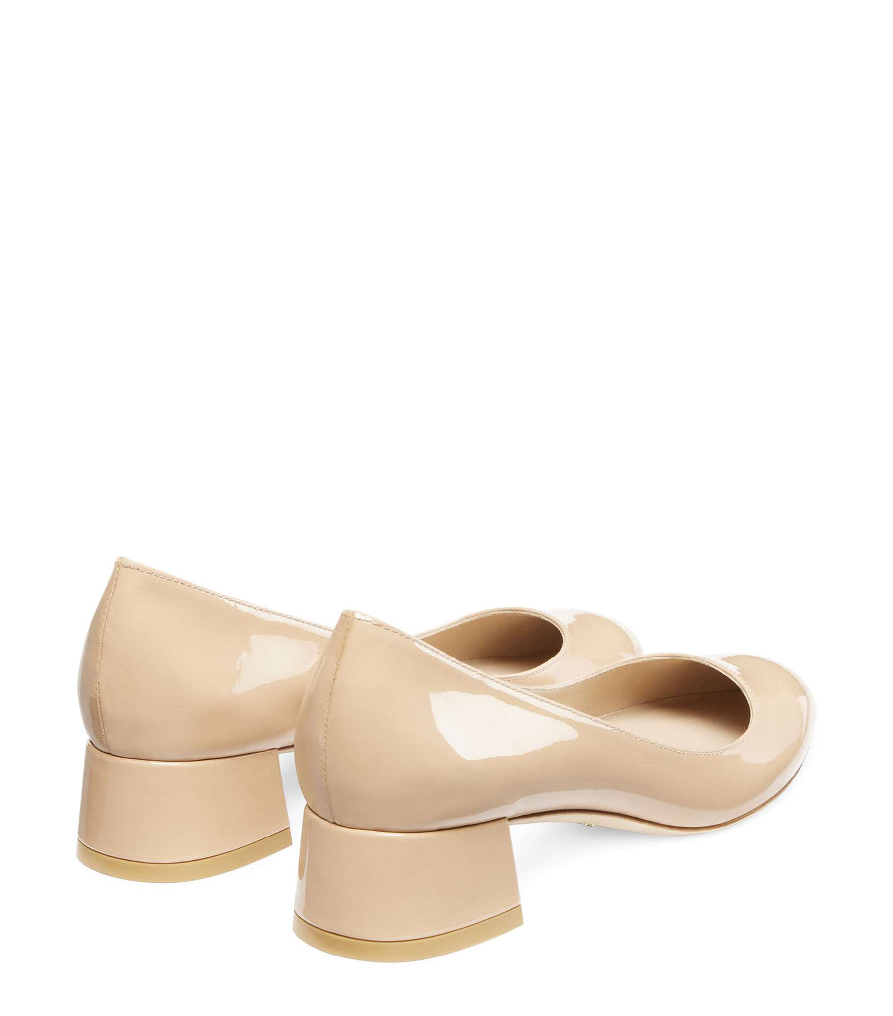 Stuart weitzman hotsell block heel pump