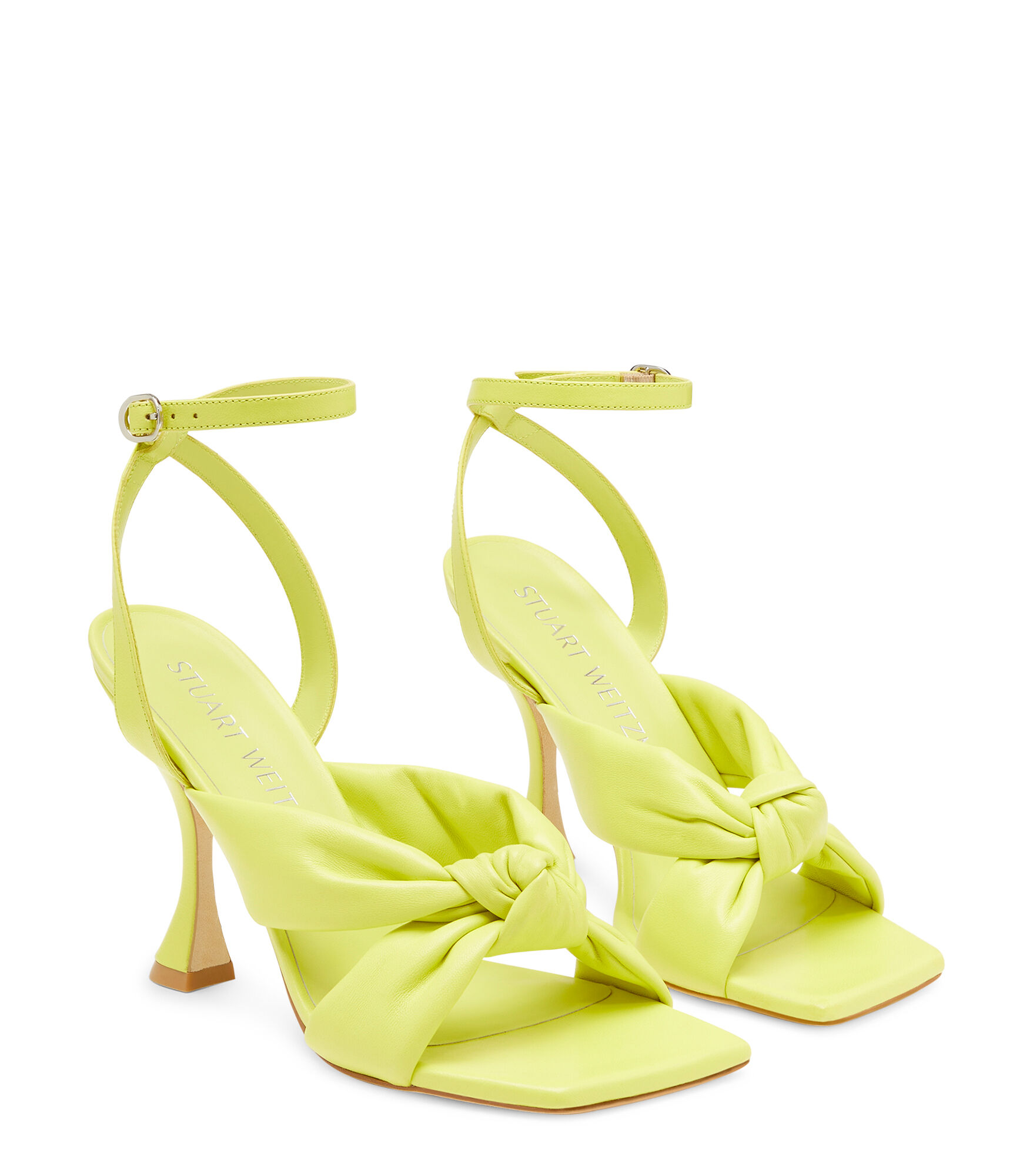 PLAYA ANKLE STRAP 100 SANDAL in PISTACHIO for Women Stuart Weitzman