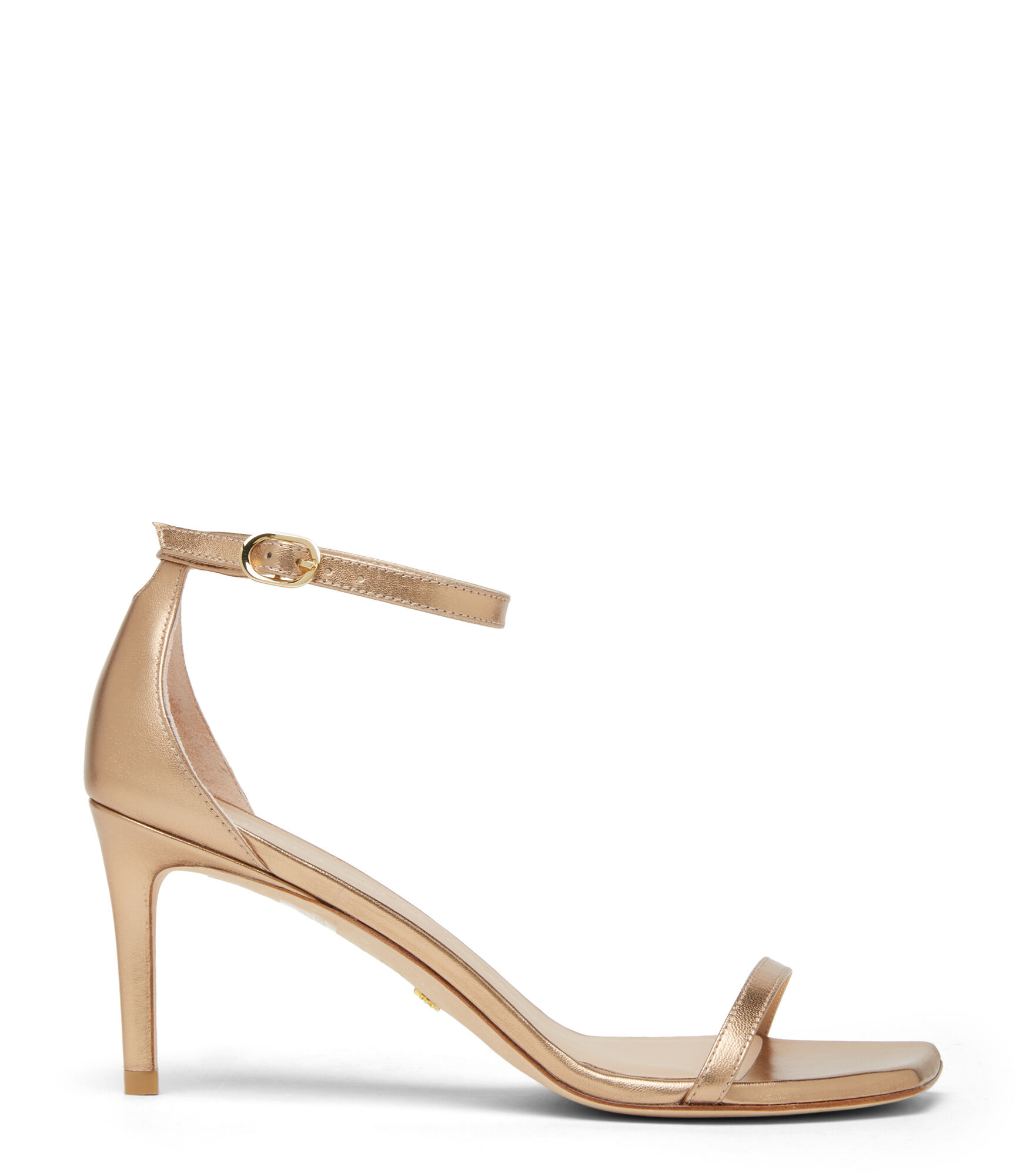 Stuart weitzman shop gold shoes