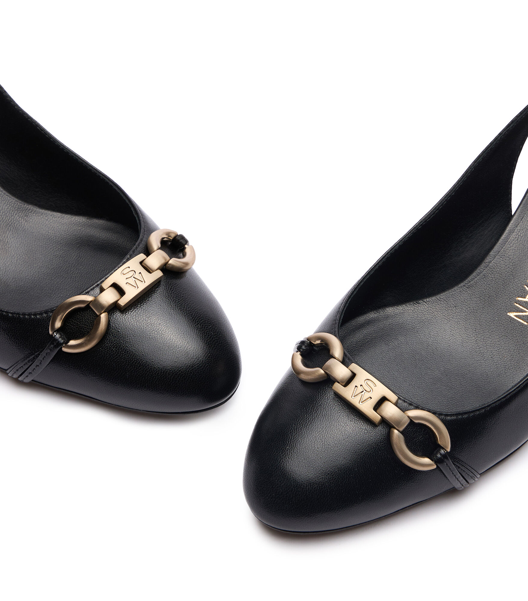 VIVIENNE 35 SW SIGNATURE SLINGBACK in BLACK for Women
