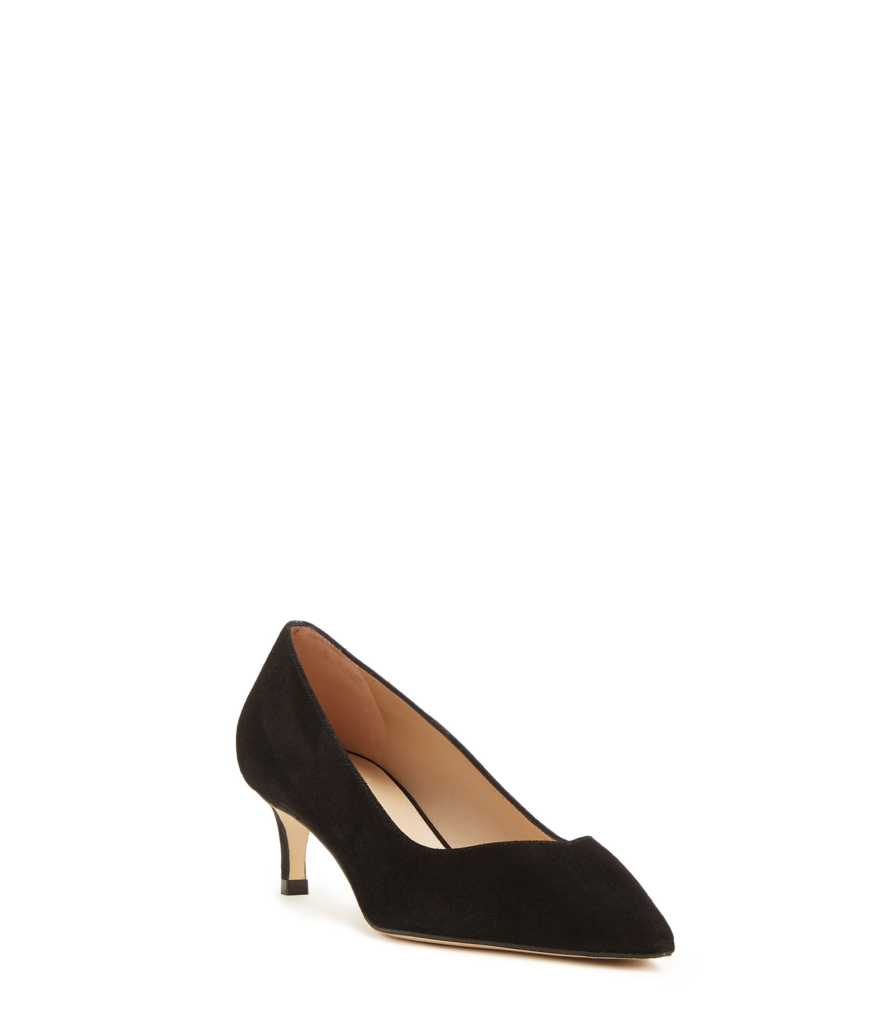 Stuart weitzman discount kitten heel pumps