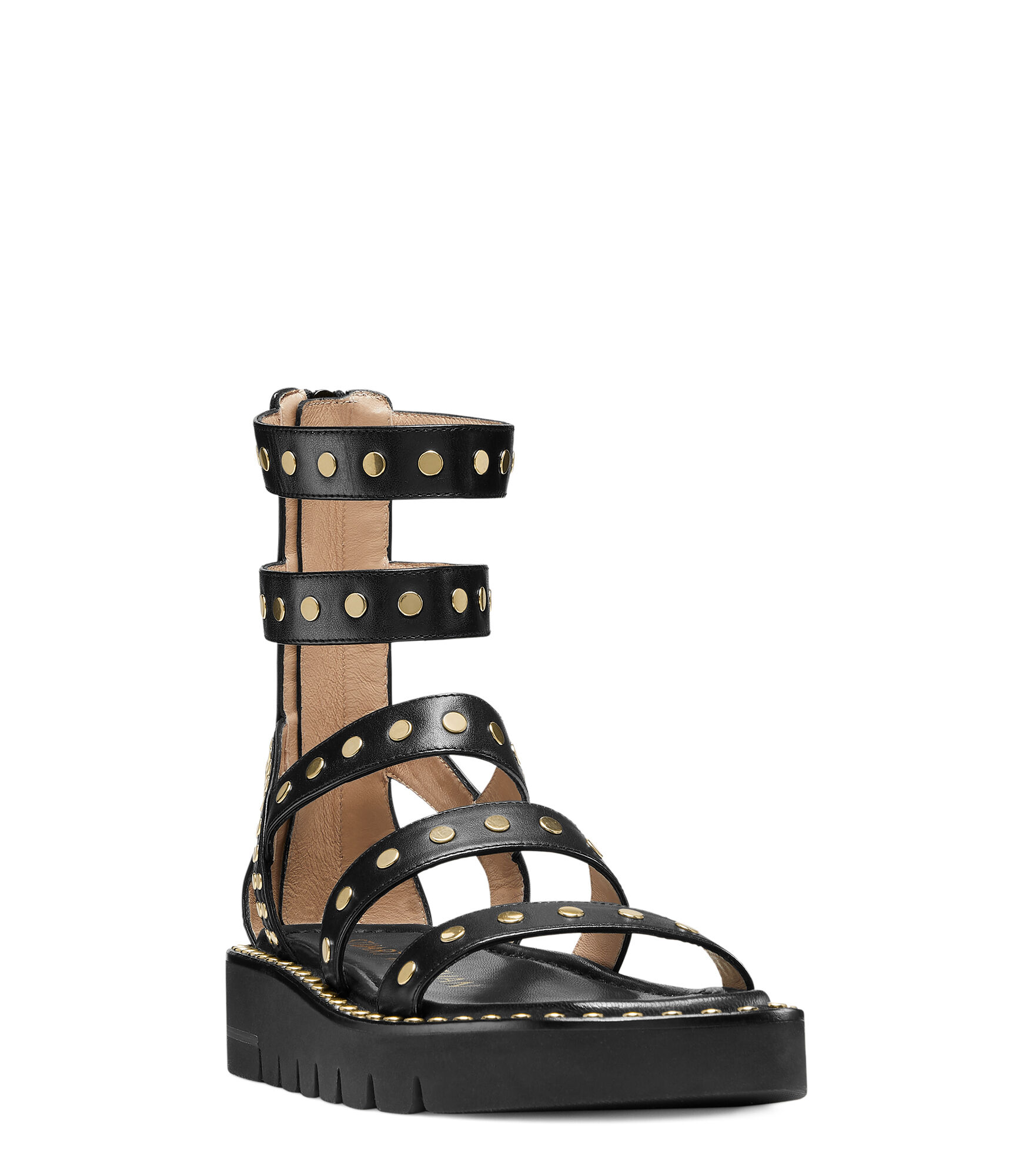 Stuart weitzman outlet studded sandals