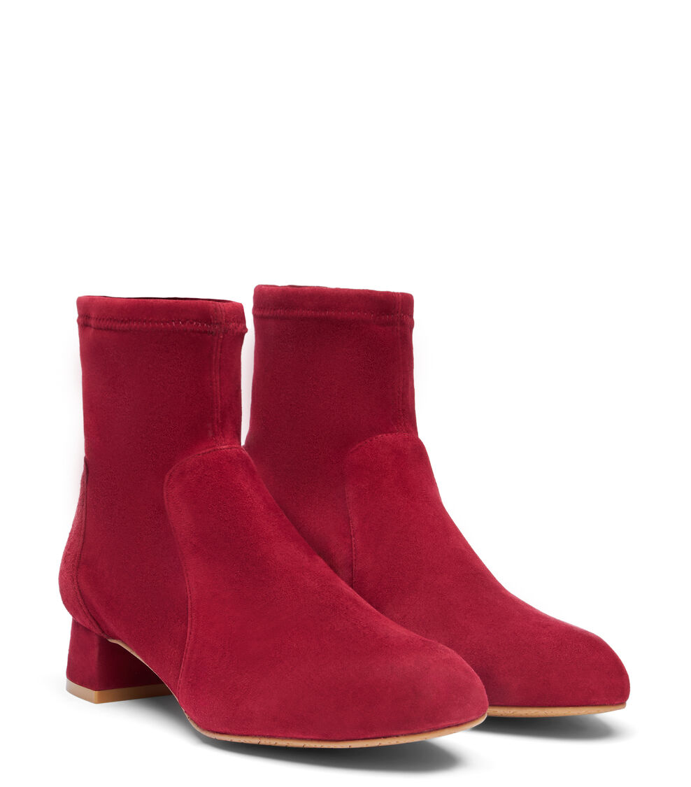 Stuart Weitzman GRACE SOCK BOOTIE RIOJA SI850SUSUIX