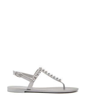 Stuart Weitzman GOLDIE JELLY SILVER SA027MEBTSX