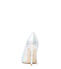 Stuart Weitzman STUART 100 PUMP SILVER SB511IRSSLV