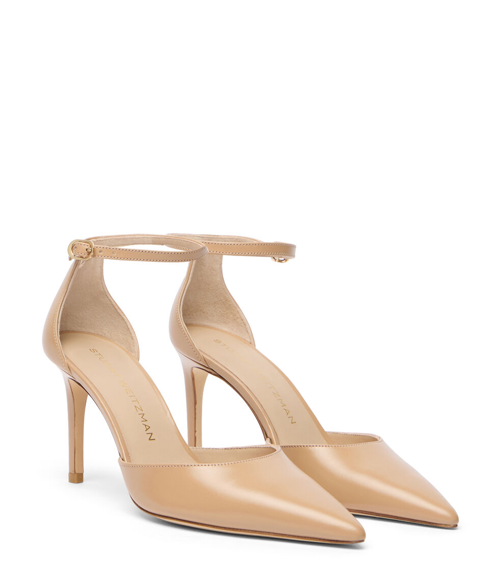 Stuart Weitzman STUART POWER STRAP 85 ADOBE SM490SMOAJM