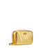 Stuart Weitzman REANA QUILTED GOLD S6505MTNGLD