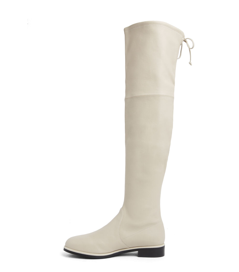 Stuart Weitzman LOWLAND BOLD BOOT Stuart Weitzman LOWLAND BOLD BOOT OAT SG130SRLOAT