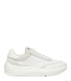 Stuart Weitzman SW GLIDE LACE-UP SNEAKER BIANCO SI015MSUWHT