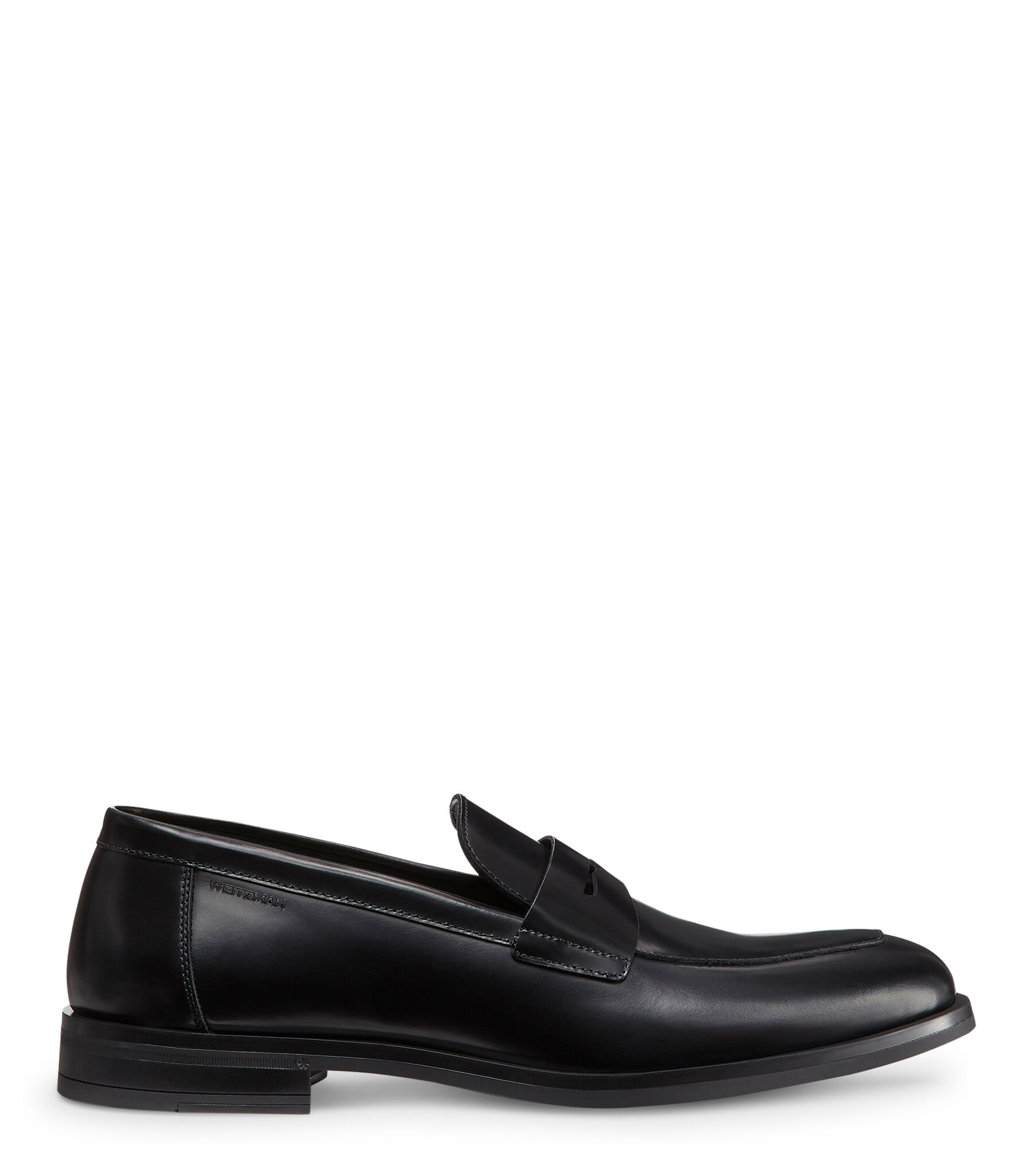 SW CLUB CLASSIC PENNY LOAFER in BLACK for Women Stuart Weitzman UK
