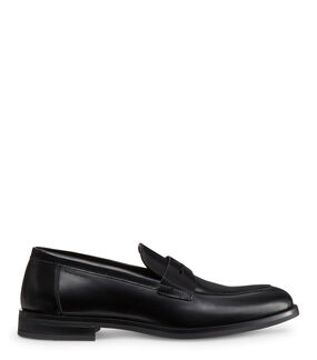 Stuart Weitzman SW CLUB CLASSIC PENNY LOAFER BLACK SI148BRCBLK