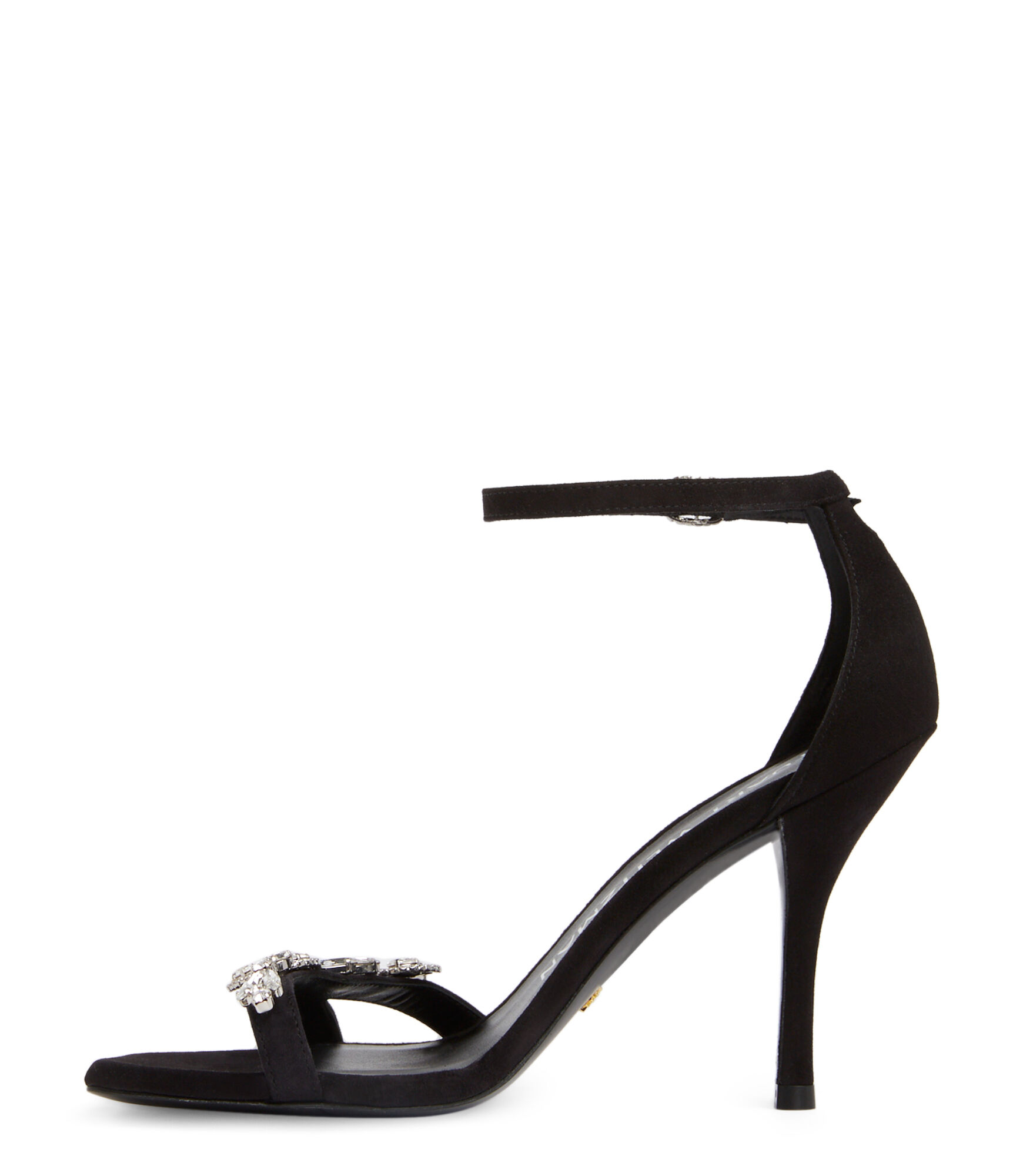 Stuart weitzman black strappy heels online