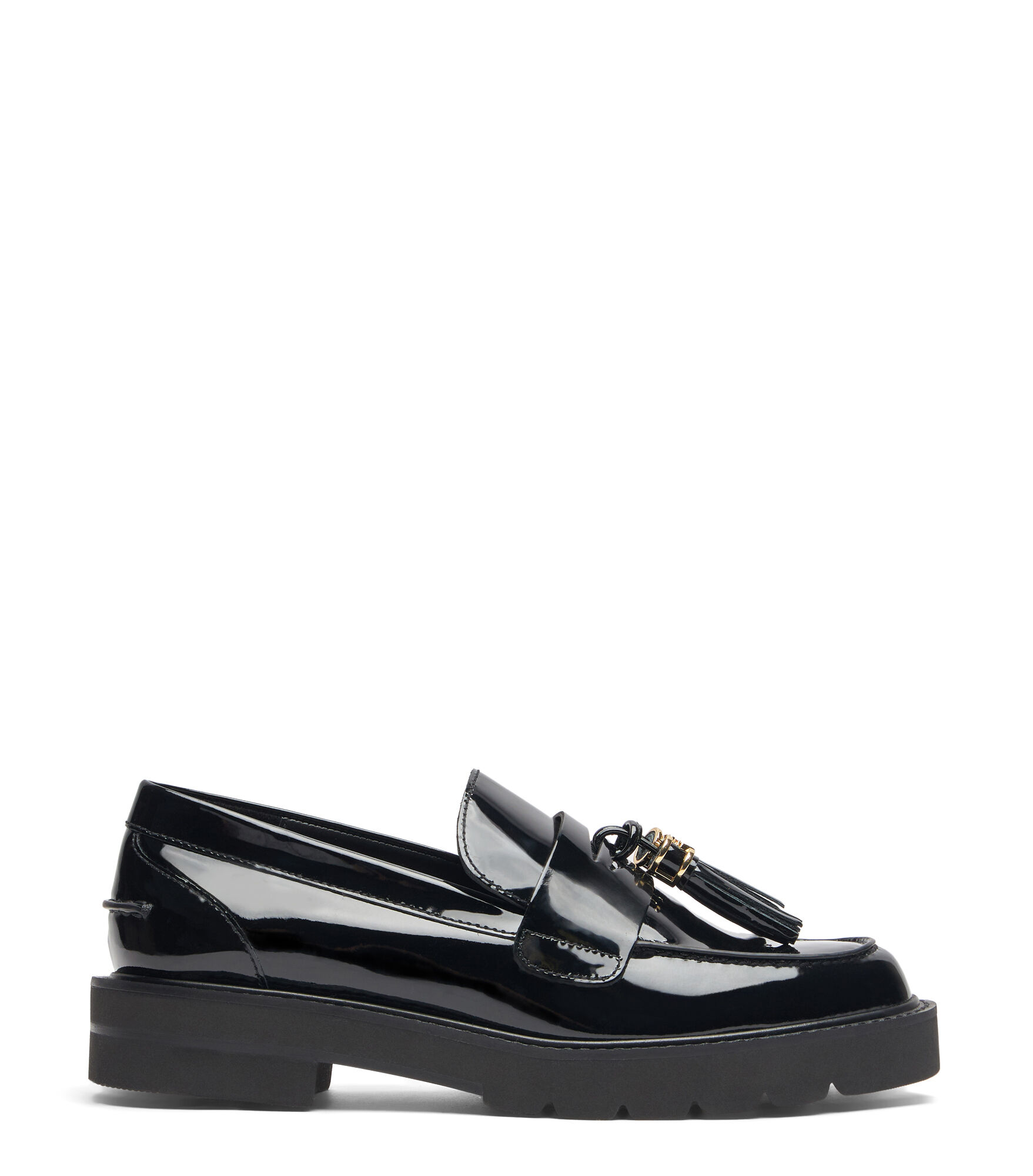 PARKER LIFT TASSEL LOAFER in BLACK for Women Stuart Weitzman