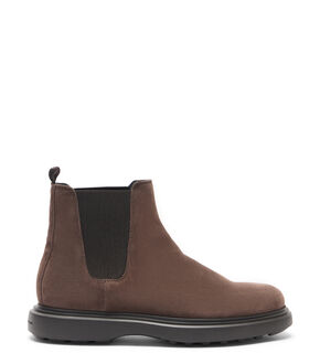 Bottines Stuart Weitzman Opendoor En Daim Marron - Taille 39.5 - Talon Haut - Occasion