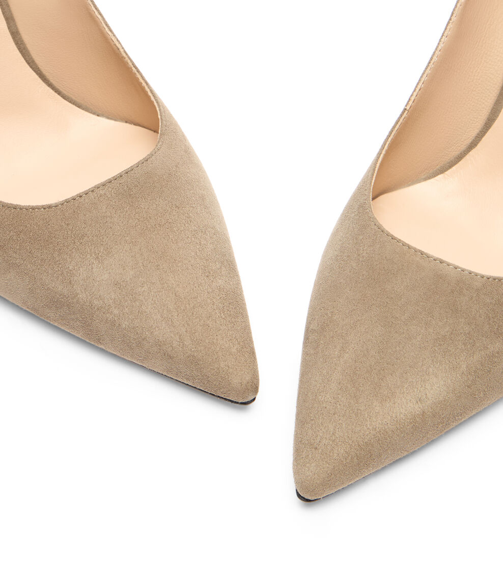 Stuart Weitzman STUART POWER 85 SMOKEY TAUPE SJ948SUEY6R