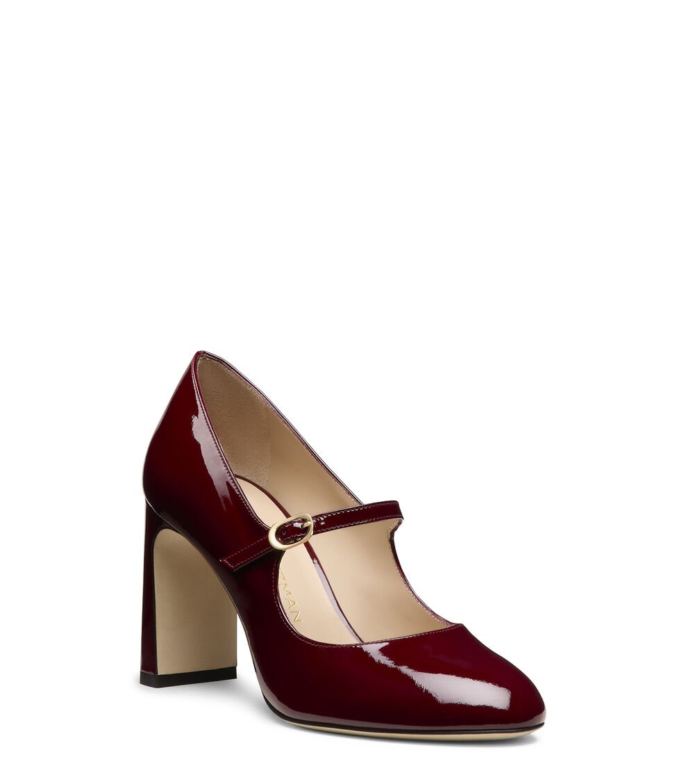 Stuart Weitzman BABETTE MARY JANE 85 Stuart Weitzman BABETTE MARY JANE 85 ROSEWOOD SM475PATN4E