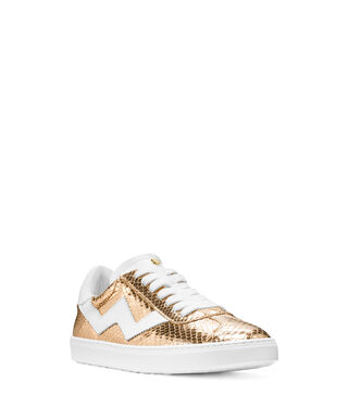 Stuart weitzman store gold sneakers