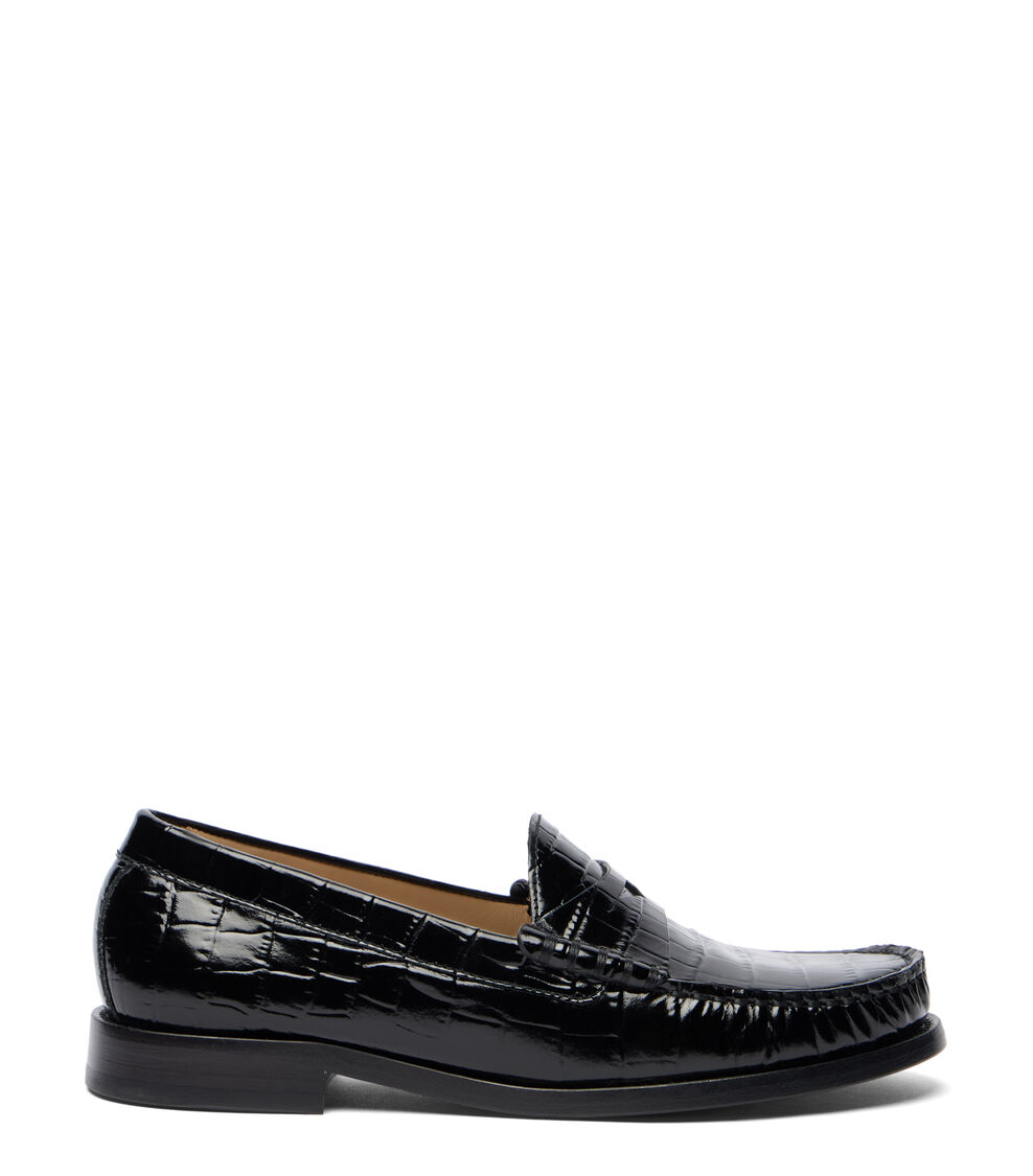 Stuart Weitzman LOTTIE LOAFER BLACK SM335LUSBLK