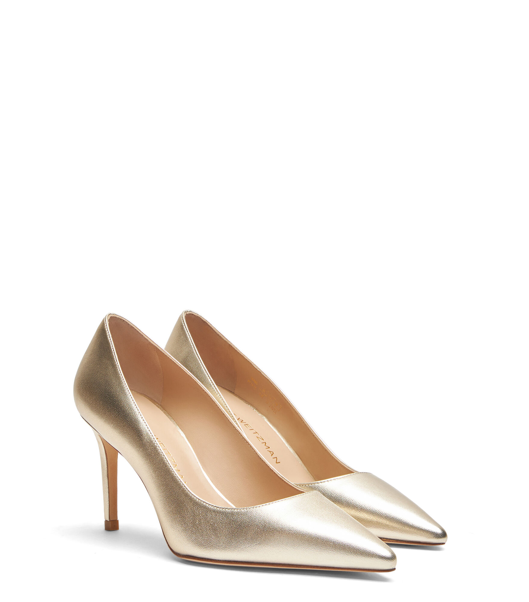 STUART 85 PUMP in LIGHT GOLD for Women Stuart Weitzman UK