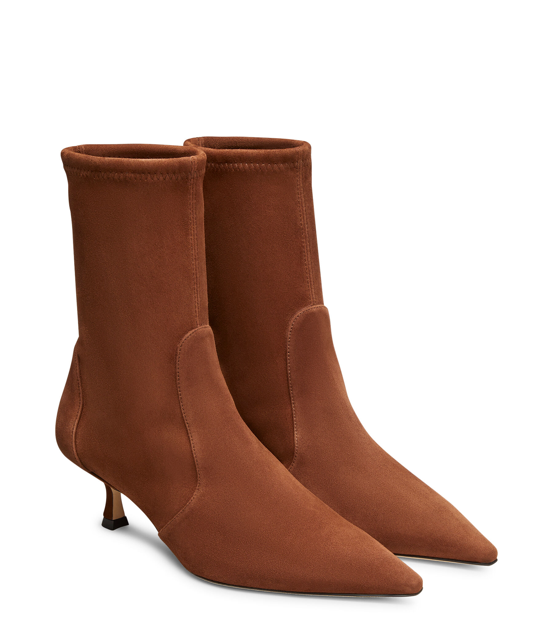 NAOMI 50 BOOTIE in DEEP COFFEE for Women Stuart Weitzman UK
