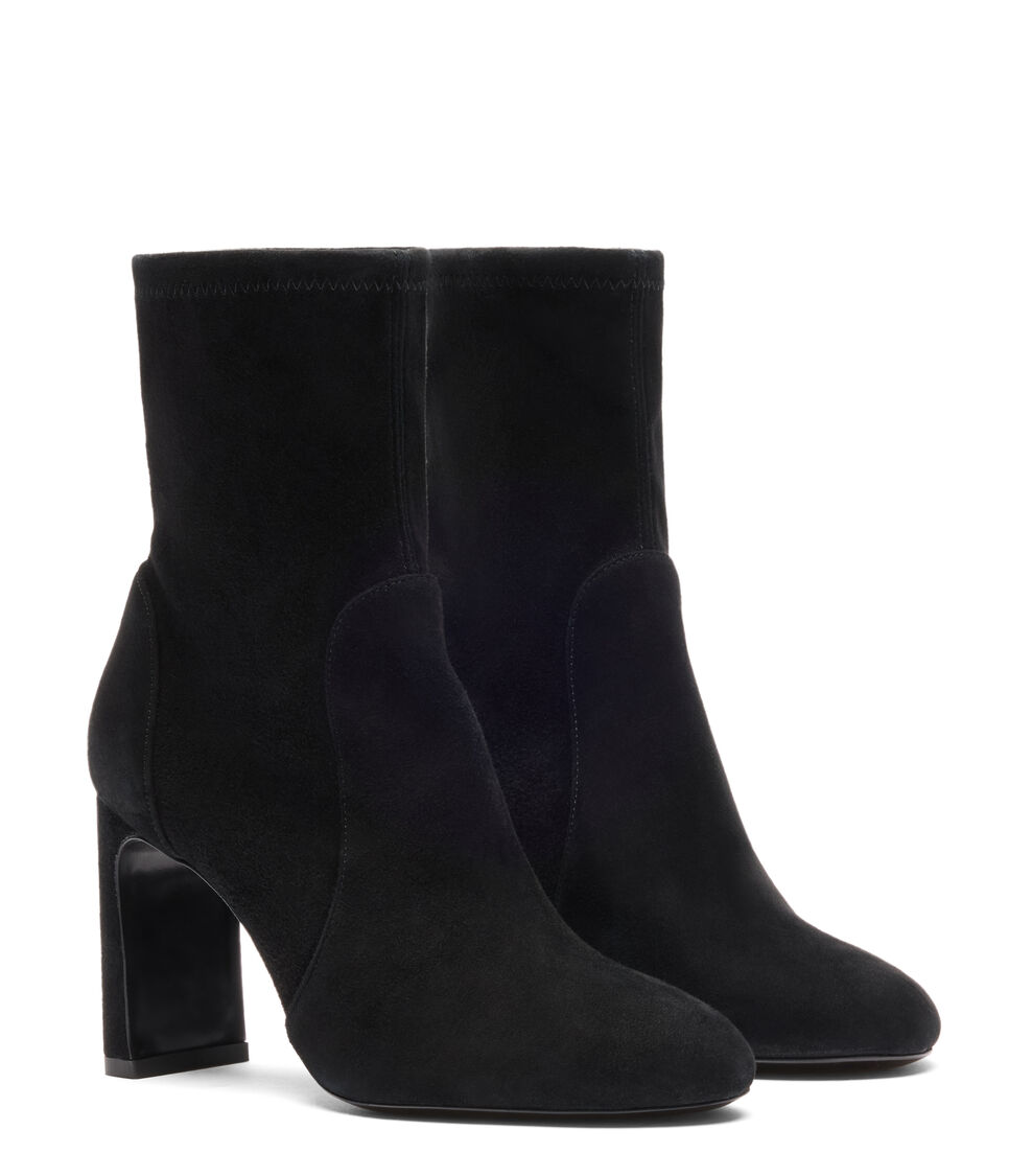 Stuart Weitzman BABETTE BOOTIE 85 BLACK SL543SUSBLK