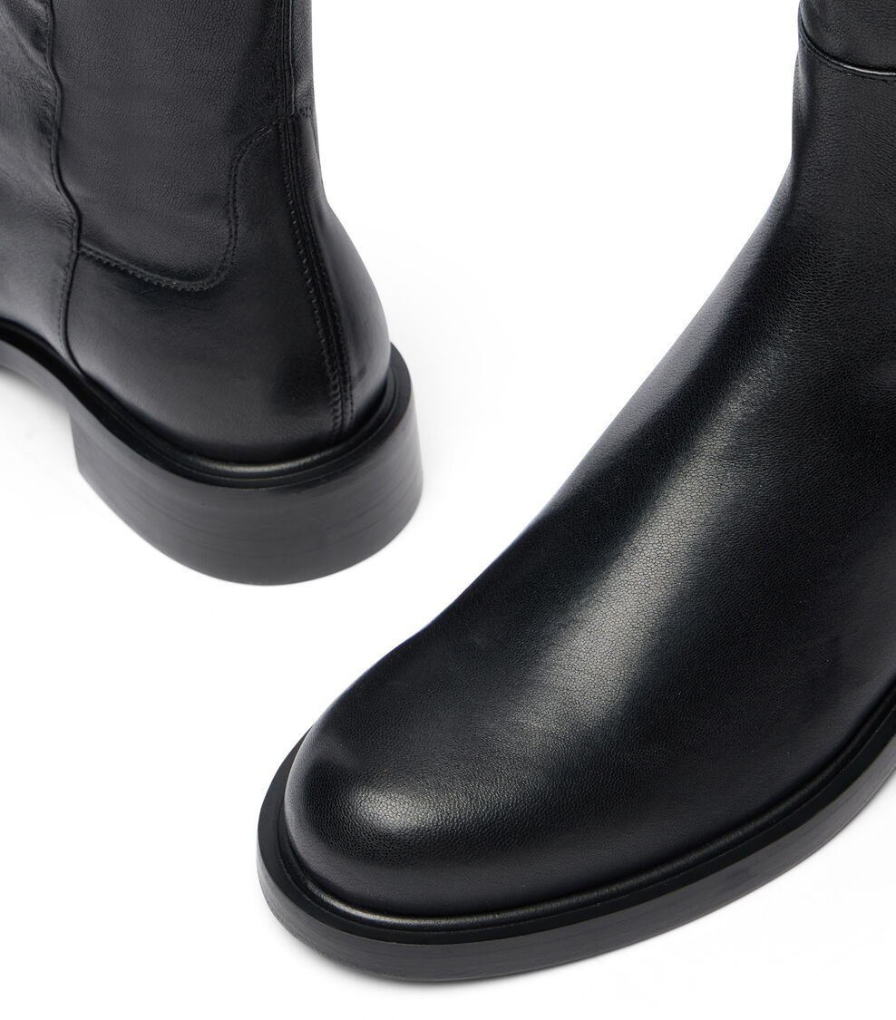 Stuart Weitzman 5050 GISELE KNEE-HIGH BOOT BLACK SM478DQNBLK