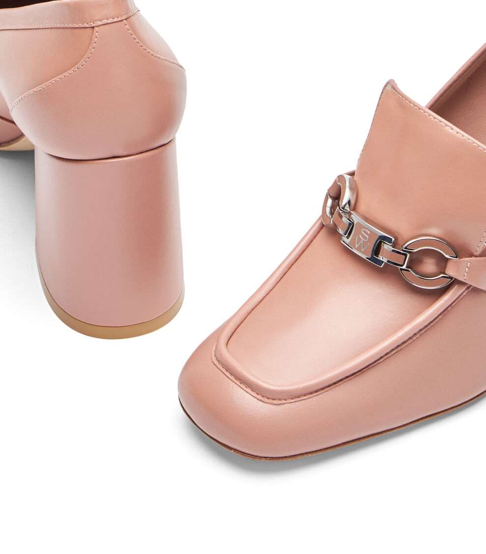 Stuart Weitzman SW SIGNATURE 85 LOAFER CLAY TONAL SH520HIIX2I