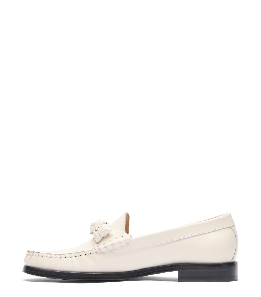 Stuart Weitzman ROSIE LOAFER CREAM SK173APSCRM