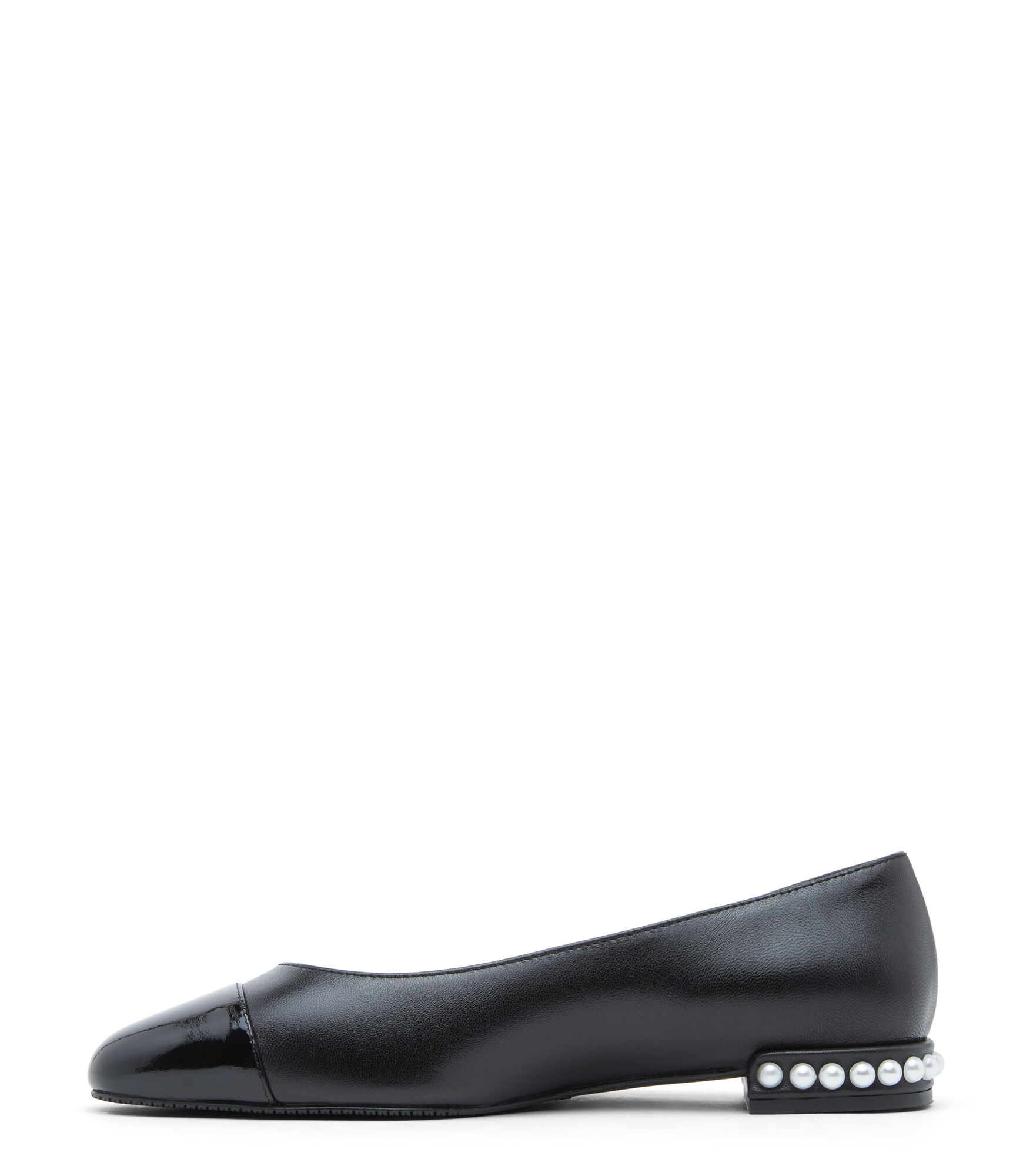 PEARL FLAT in BLACK for Women Stuart Weitzman