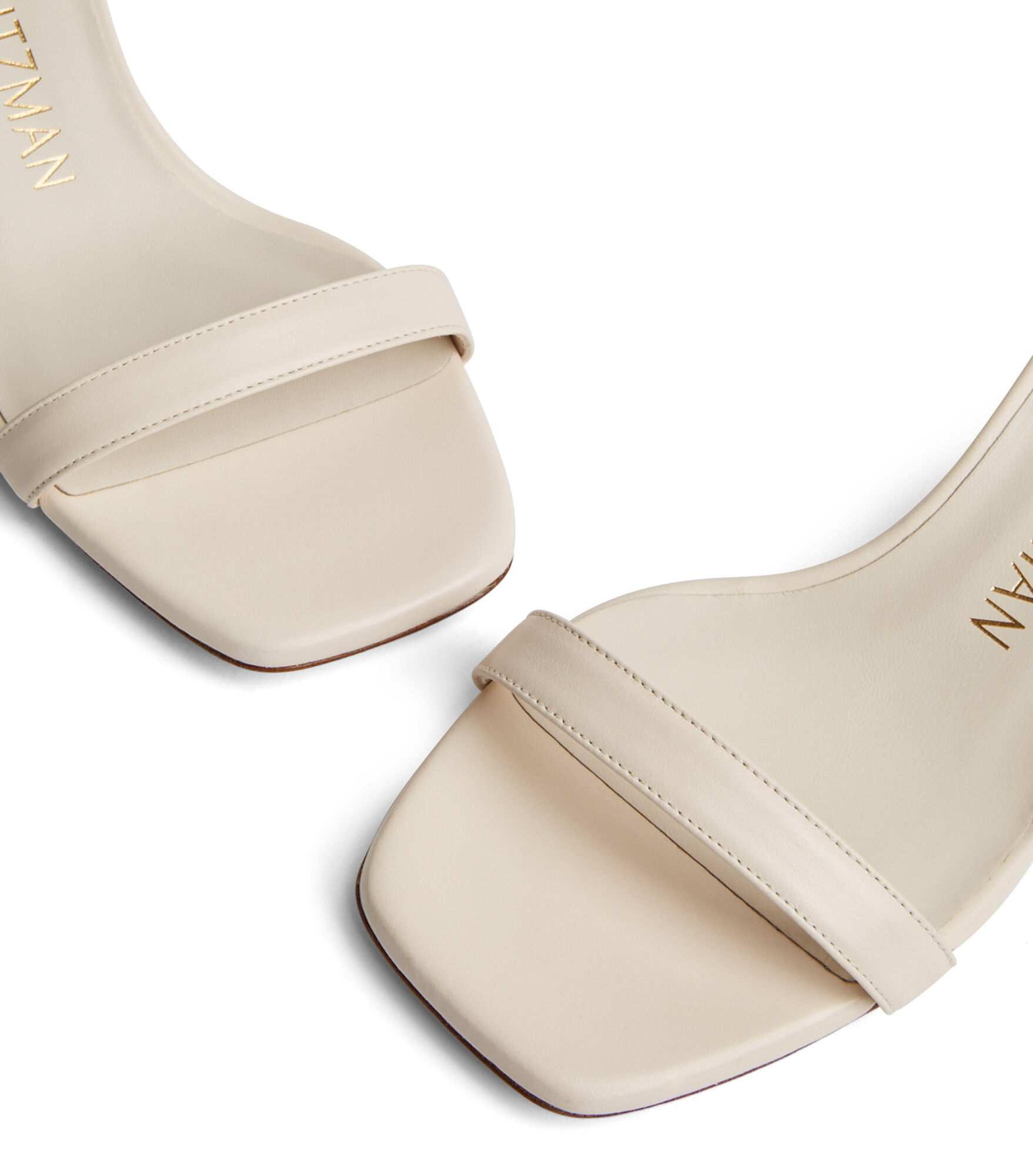 Stuart weitzman simple shop sandal nude