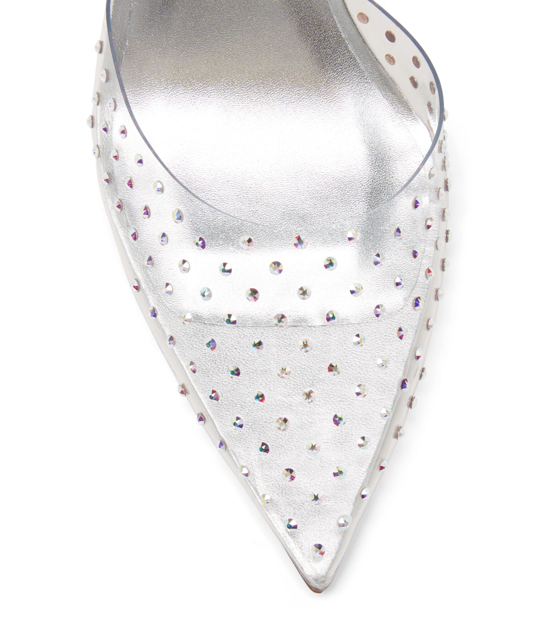 GLAM XCURVE 100 WRAP PUMP in SILVER for Women | Stuart Weitzman®