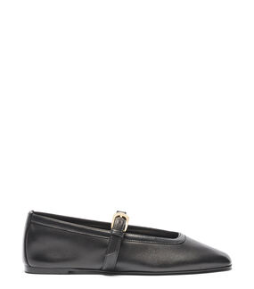 Stuart Weitzman SAI BALLET FLAT BLACK SO349UNLBLK