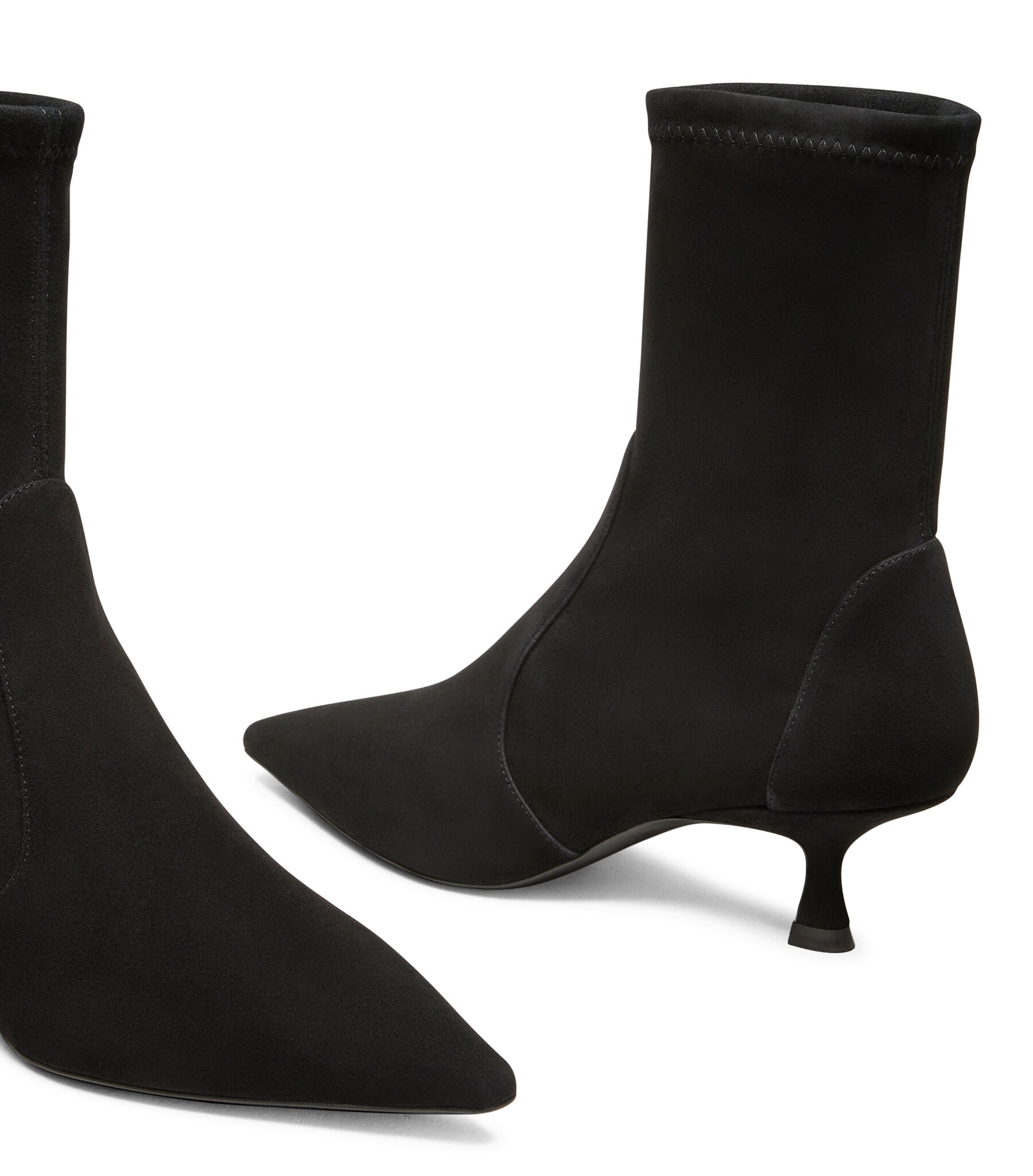 NAOMI 50 BOOTIE in BLACK for Women Stuart Weitzman UK