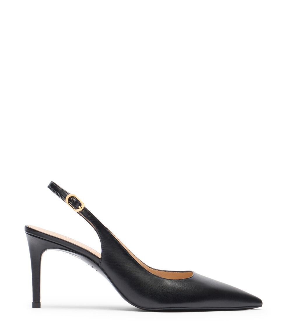 Stuart Weitzman STUART POWER SLINGBACK 75 BLACK SK668SMOBLK