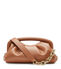 Stuart Weitzman THE MODA FRAME POUCH TAN SE604SONTN2