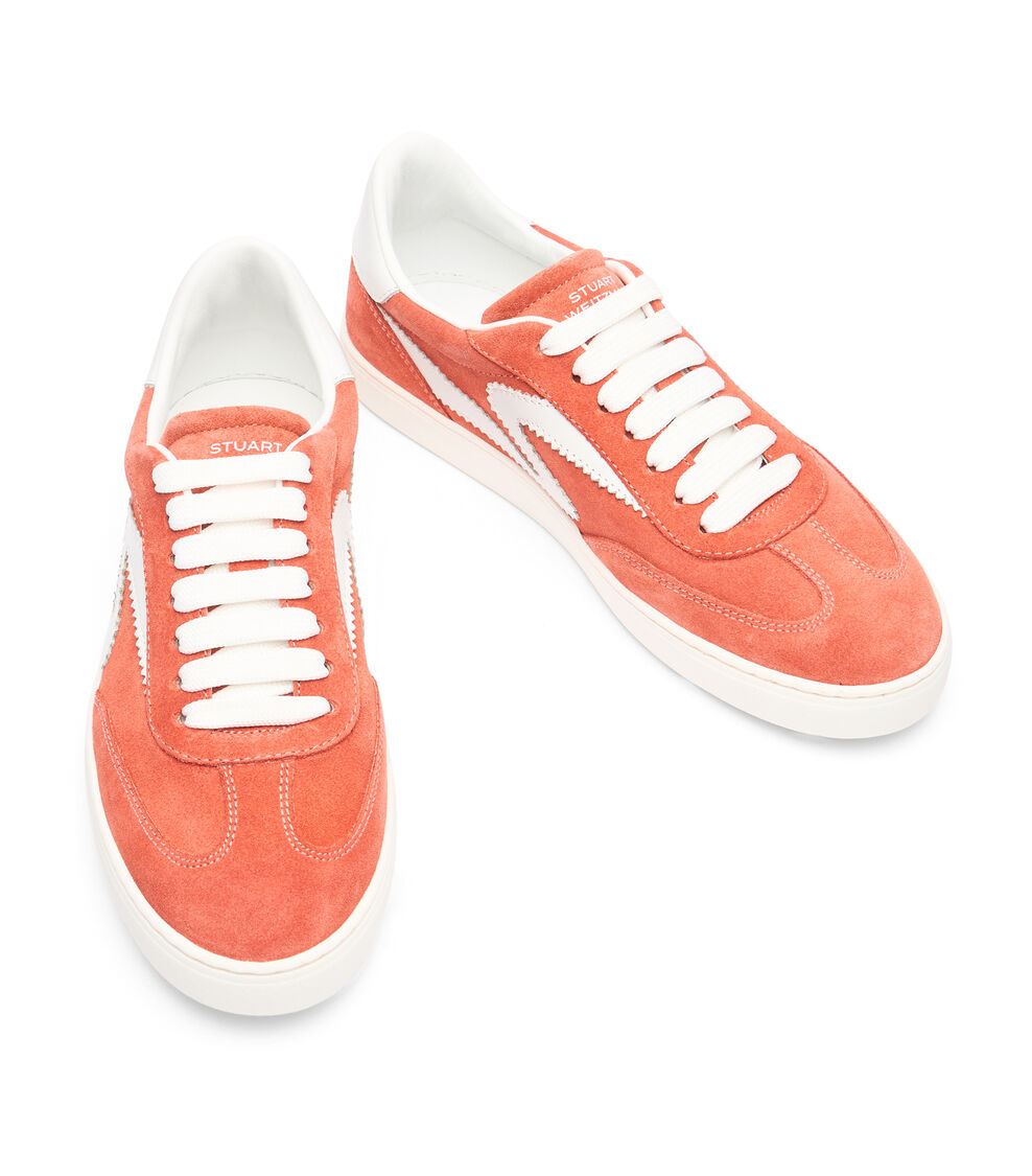 Stuart Weitzman SW RUNAROUND SNEAKER MASAI/WHITE SK928DLFXYU