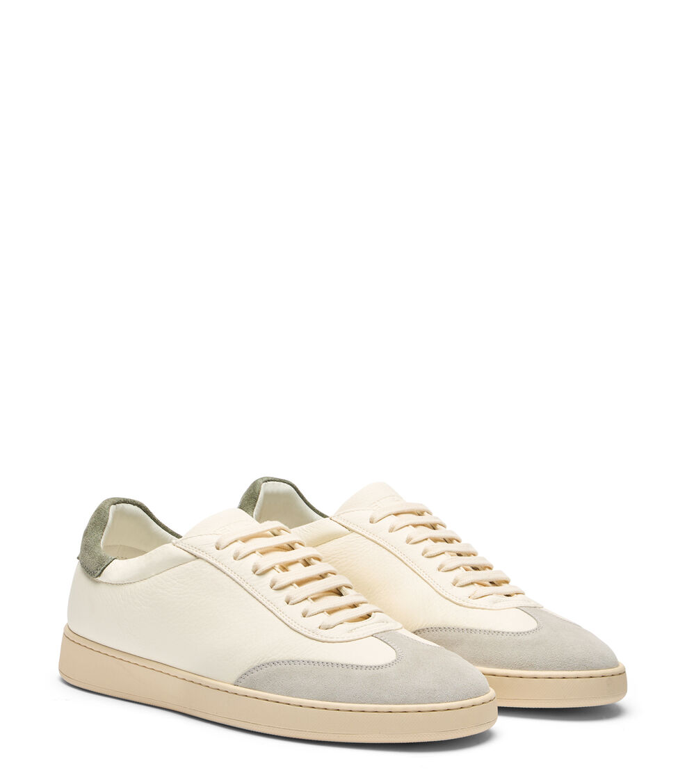 Stuart Weitzman BANNER WHITE BIANCO/OATMEAL/SAGE SK563CEVXSX