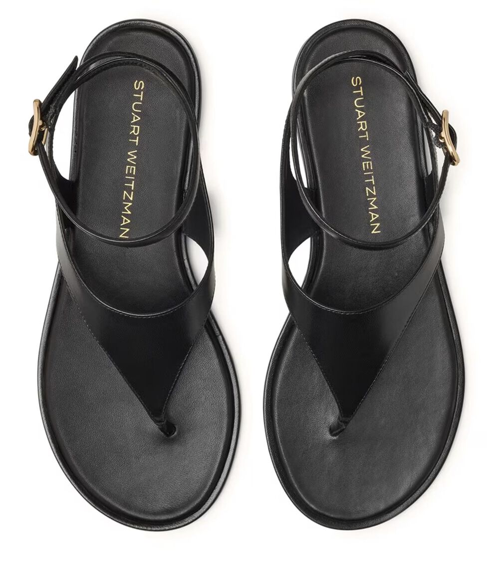 Stuart Weitzman MARLEY SANDAL BLACK SN654LARBLK