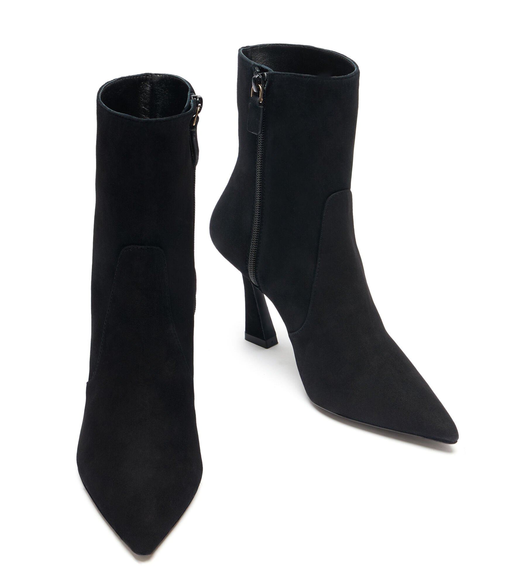 STUART WEITZMAN ウィニ ヒル アンクル フツ VINNIESJ450 BLACK Stuart Weitzman Vinnie 50MM Leather Slingback Pumps | Saks