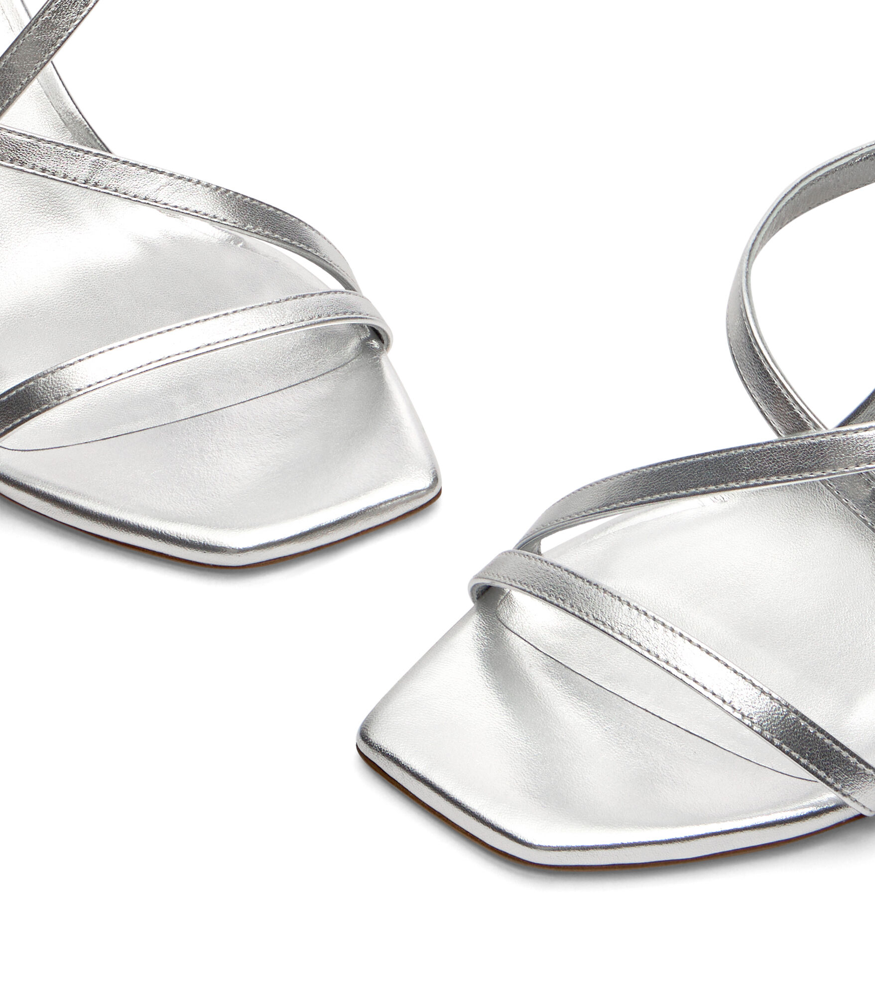 Oasis silver sandals discount