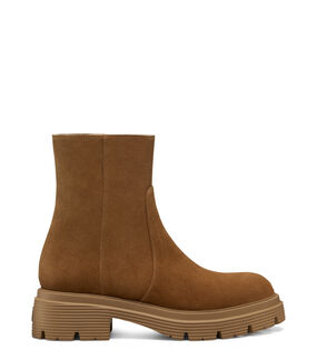 Stuart Weitzman HUDSON LITE ZIP BOOTIE DOE SM559SPDDOE