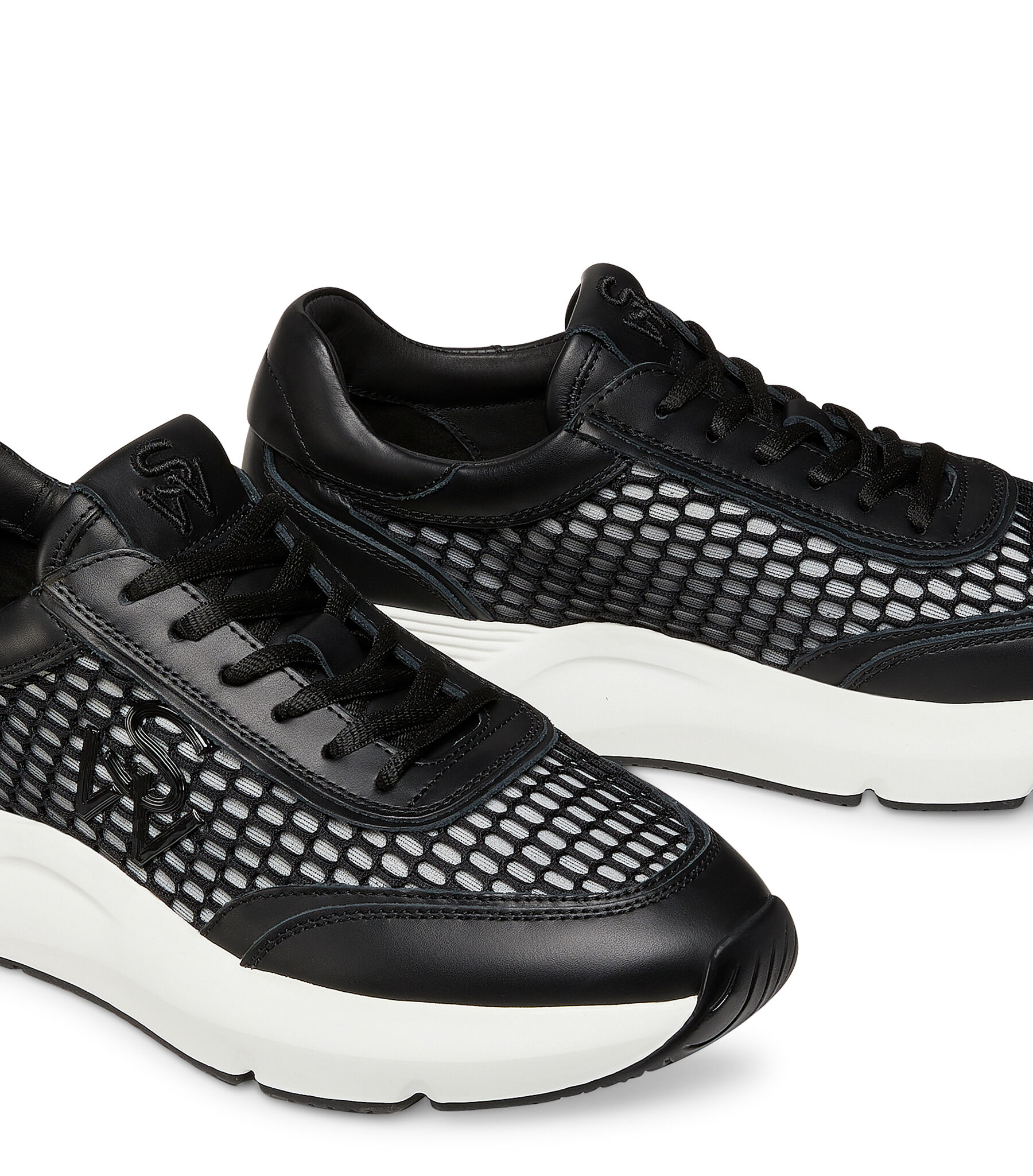 SW GLIDE MESH SNEAKER in BLACK for Women | Stuart Weitzman®