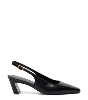 Stuart Weitzman STASSI SLINGBACK 50 BLACK SN058DSNBLK