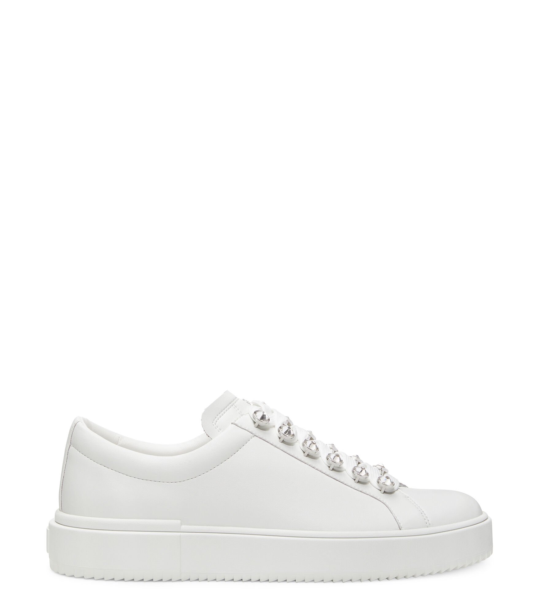 Stuart weitzman white sneakers sale