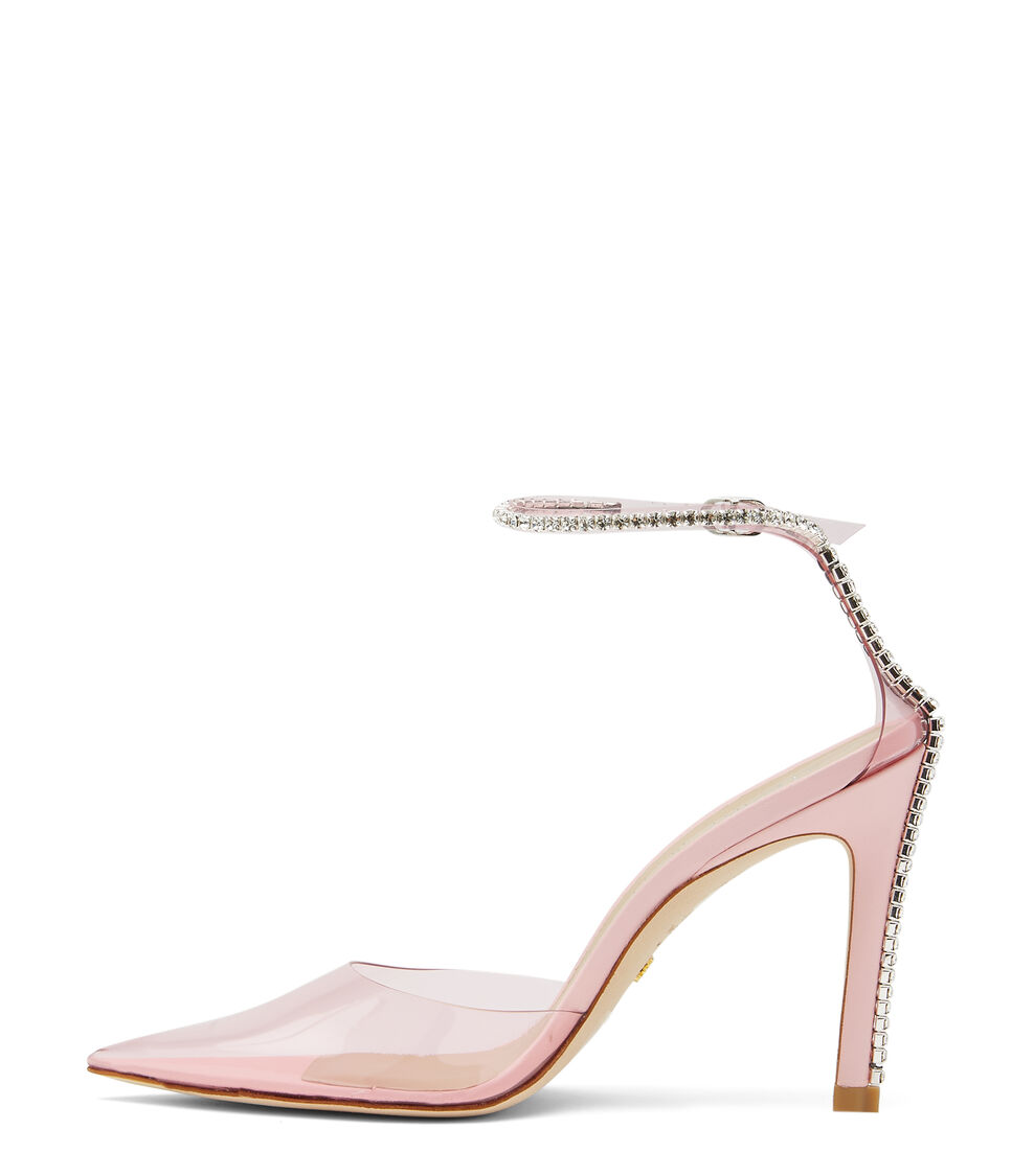 Stuart Weitzman STUART GLAM 100 STRAP PUMP Stuart Weitzman STUART GLAM 100 STRAP PUMP PINK SC002PVRUKL