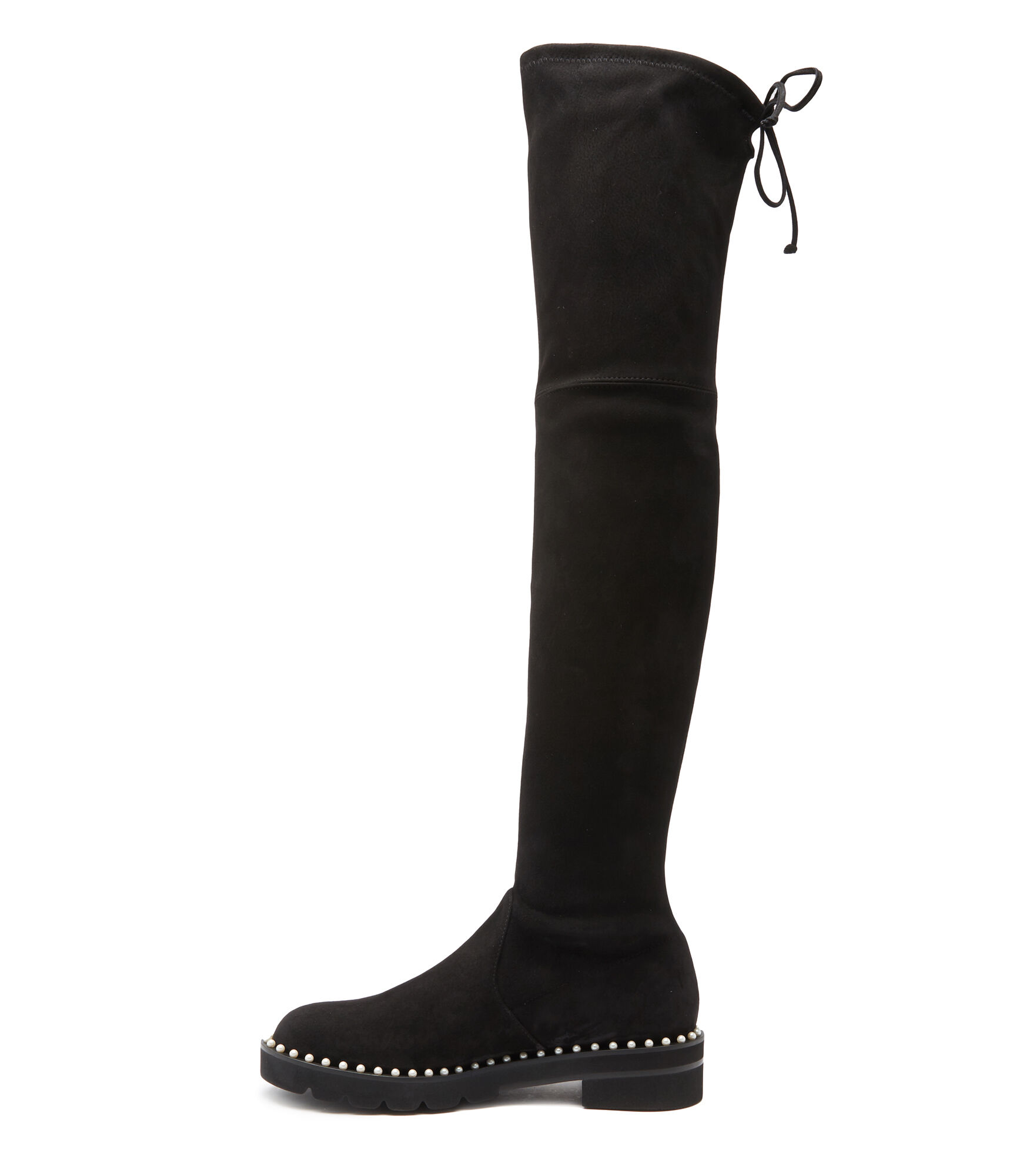 Stuart weitzman lowland black suede on sale