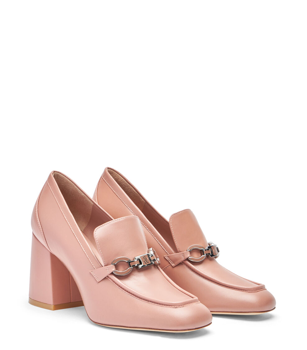 Stuart Weitzman SW SIGNATURE 85 LOAFER CLAY TONAL SH520HIIX2I