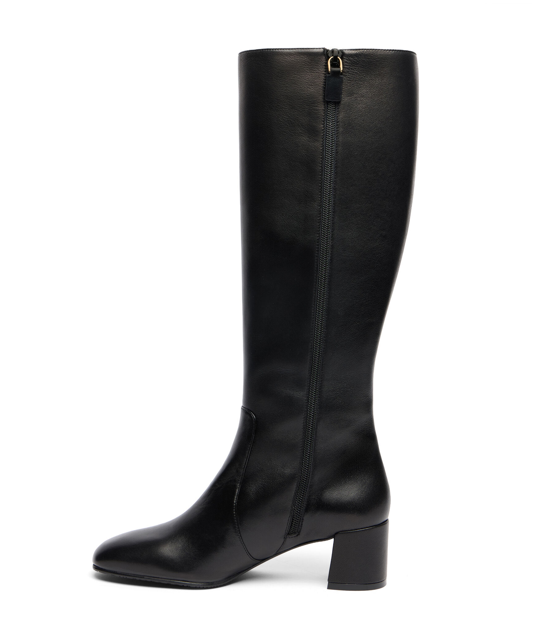 MAEVE ZIP BOOT in BLACK for Women | Stuart Weitzman®