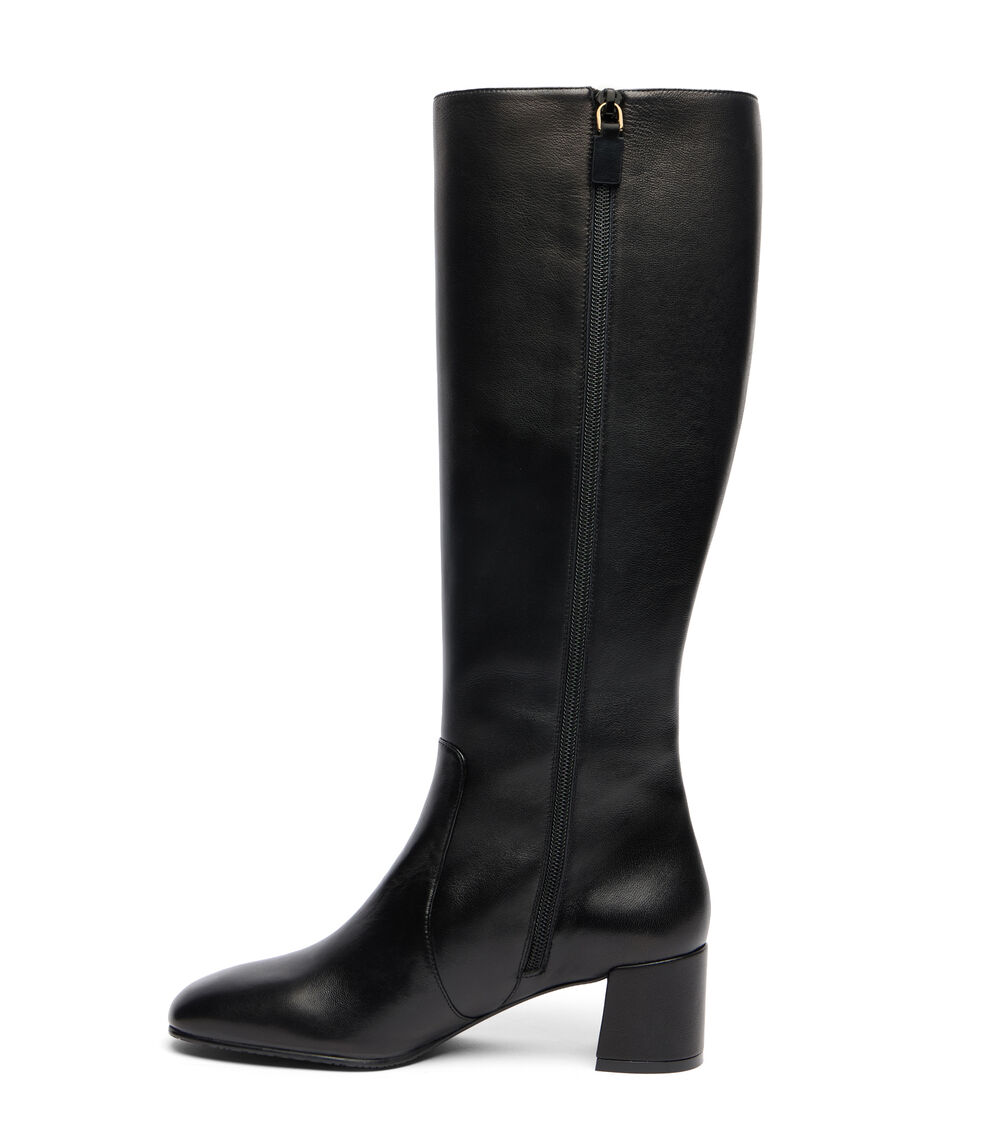 Stuart Weitzman MAEVE ZIP BOOT BLACK SM441DSNBLK