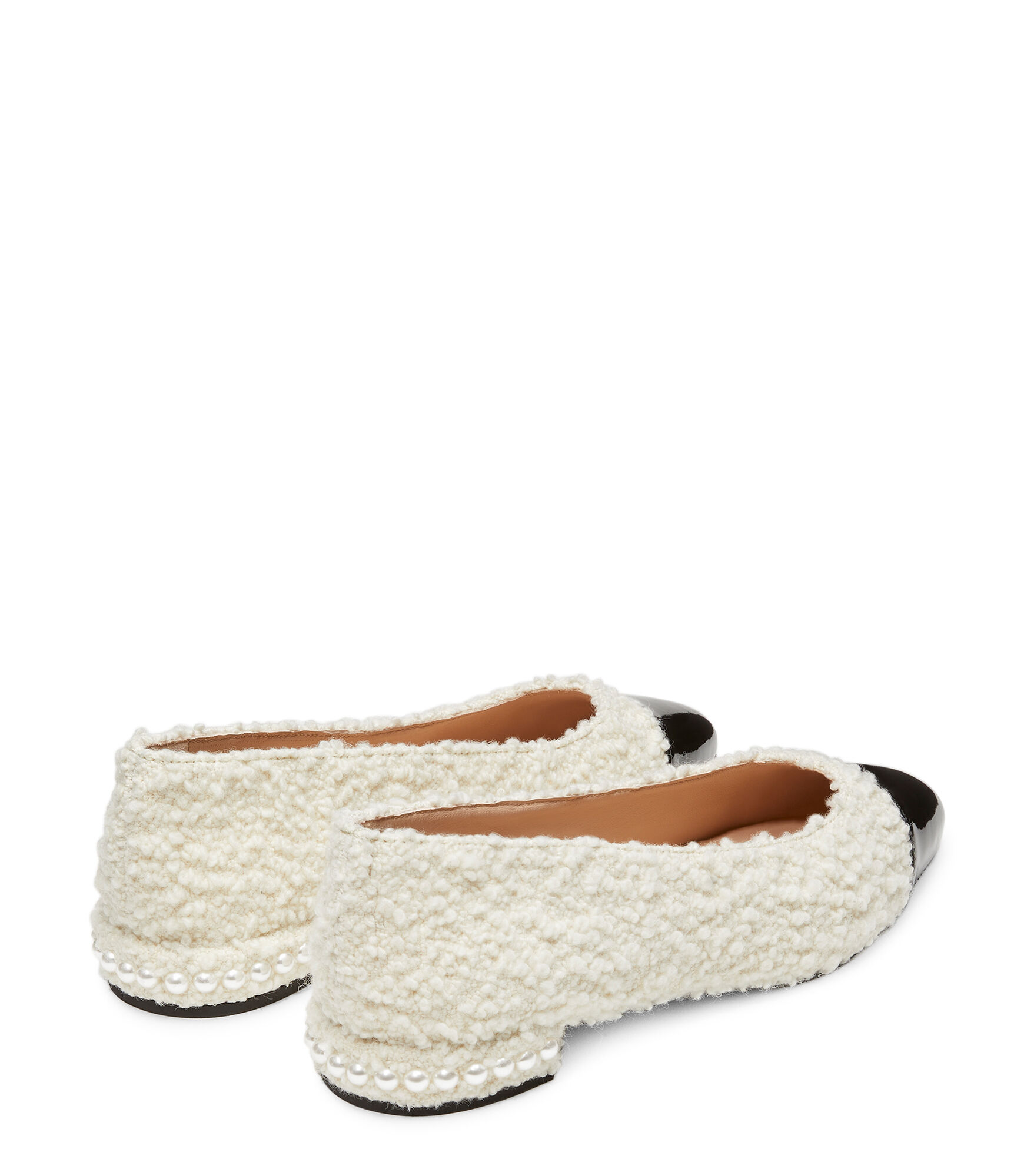 Stuart weitzman pearl flats on sale